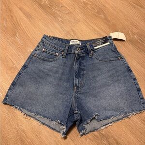 Abercrombie & Fitch Blue Jean Shorts